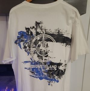 Stone Island white T-shirt w/tags